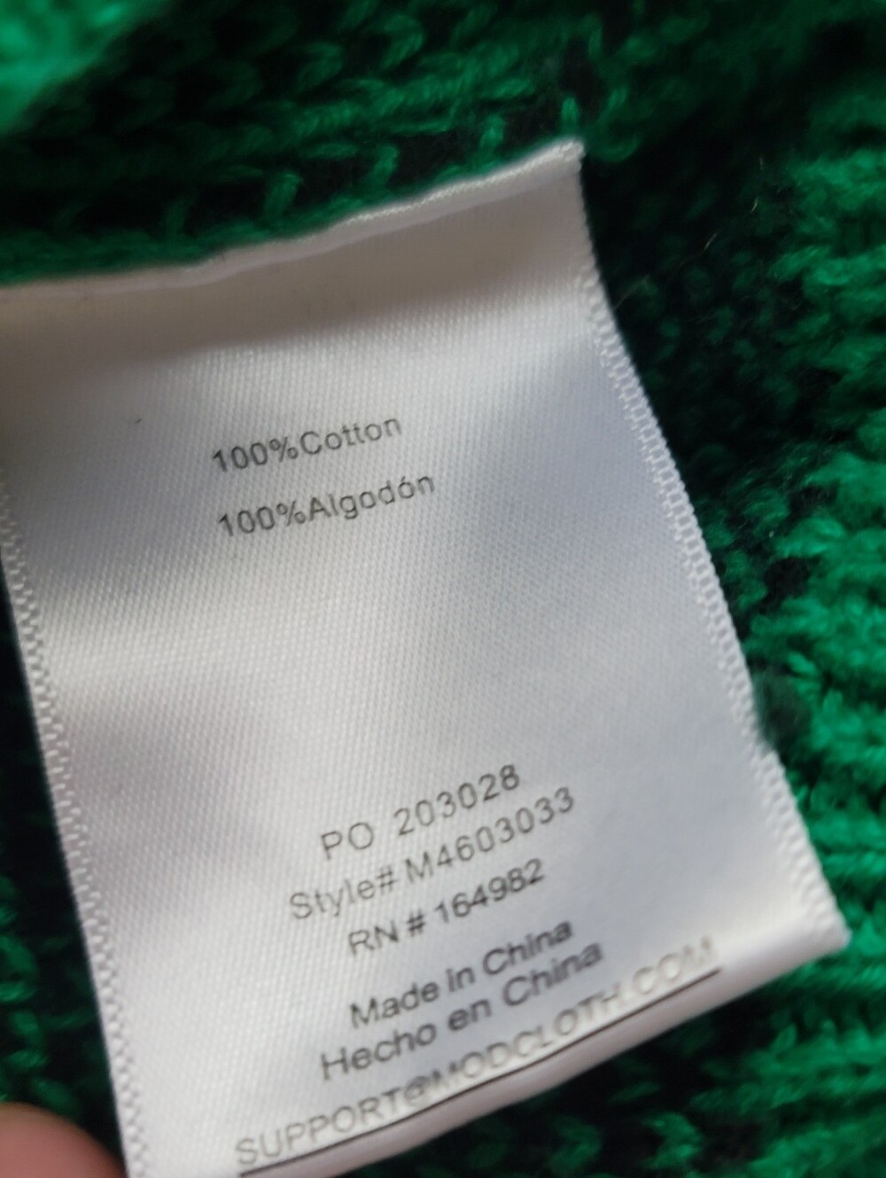 Modcloth 2X Green Cat Jade Dream Notes Of Nostalgia Crewneck Pullover Sweater - Picture 7 of 7